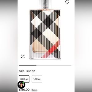 Burberry my Brit women’s perfume